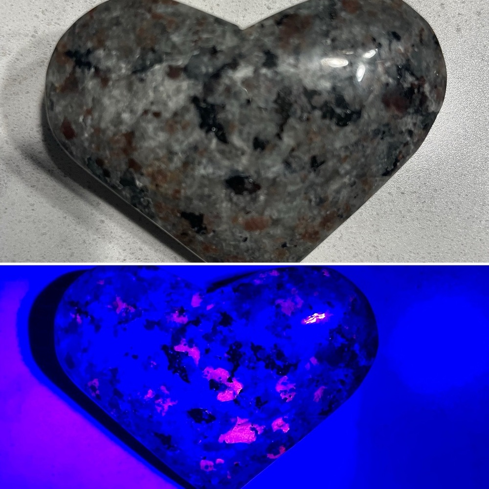 Yooperlite Heart ❤️‍🔥